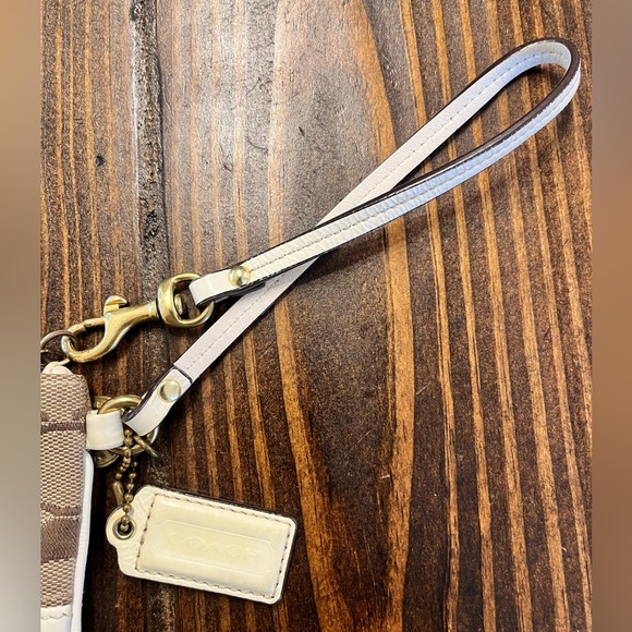 Coach Bags Coach Legacy Brown Wristlet With Strap, #Co849-41637 - Picture 2 of 11